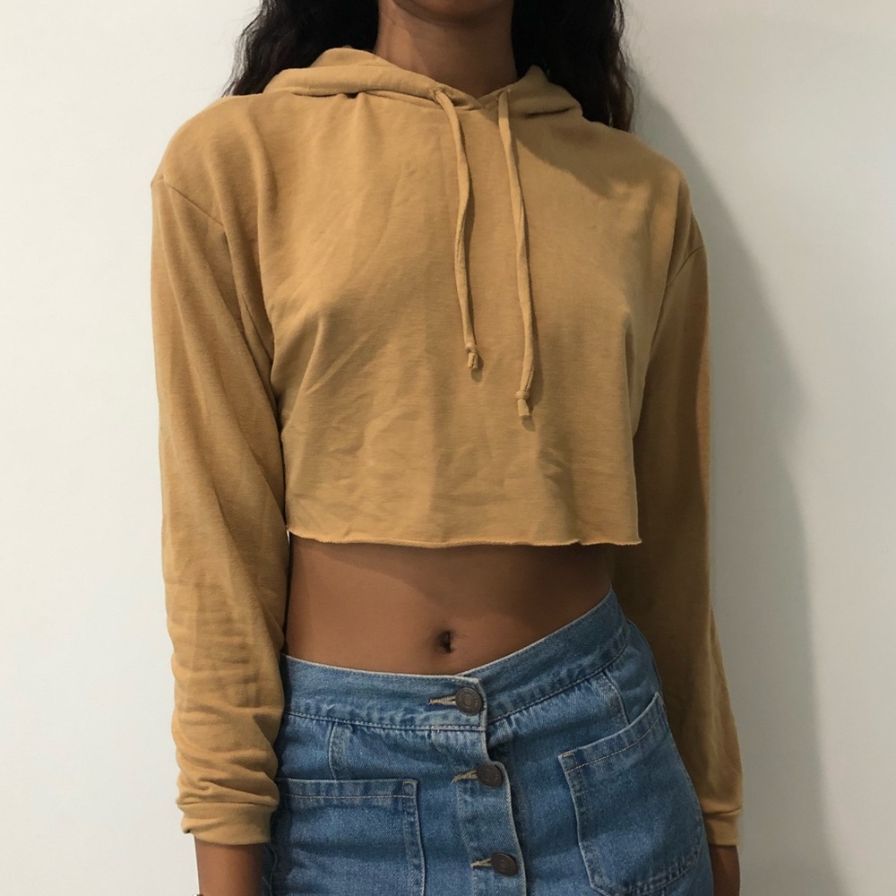 Cropped hoodie